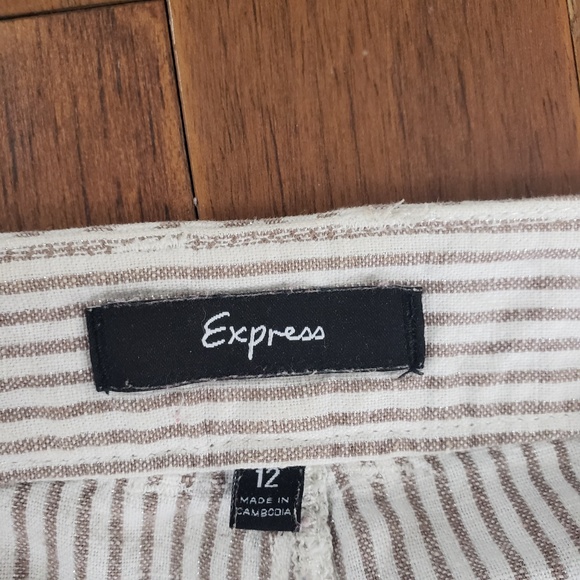 Express linen blend wide leg - Picture 4 of 4